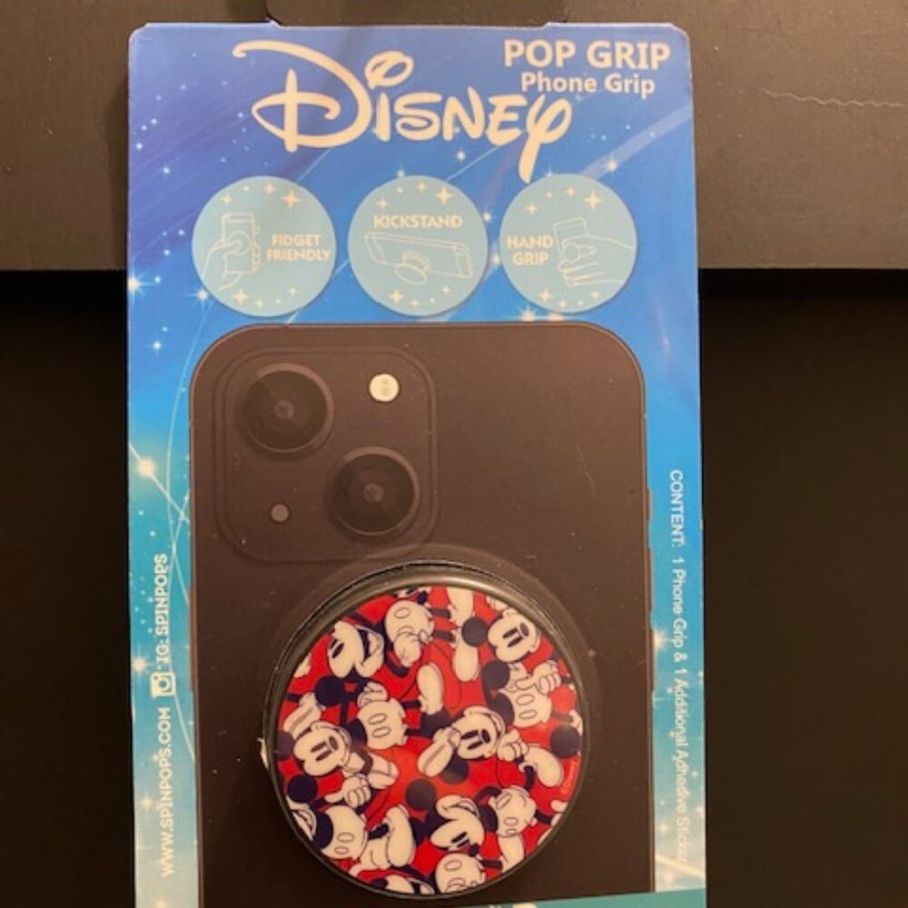 Disney Mickey Mouse Phone Pop Grip
